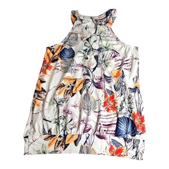 Yesfashion Women Halter Twisted Pleated Tank Top Blouse - Picture 2 of 6